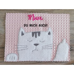 Stickdatei - Katze Du MIAUch